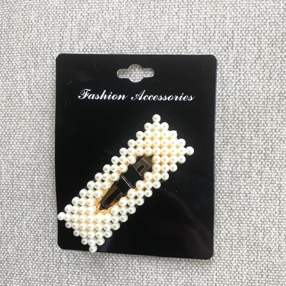 Barrett set Turquoise Pearl Gold Rhinestone NWT - Picture 11 of 14